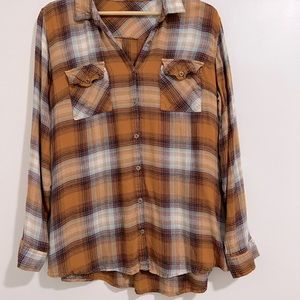 XL Flannel Long Sleeve Shirt
